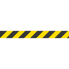 Queue Solutions SafetyMaster Twin 450, Yellow, 13' Yellow/Black Diagonal Striped Belt SMTwin450Y-YB130